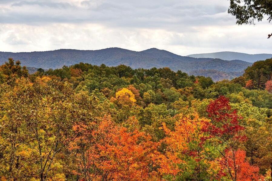 Wakin' On A Pretty Day Villa Blue Ridge Bagian luar foto